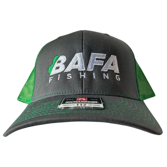 BAFA Fishing Richardson 112 Cap | Green/Gray