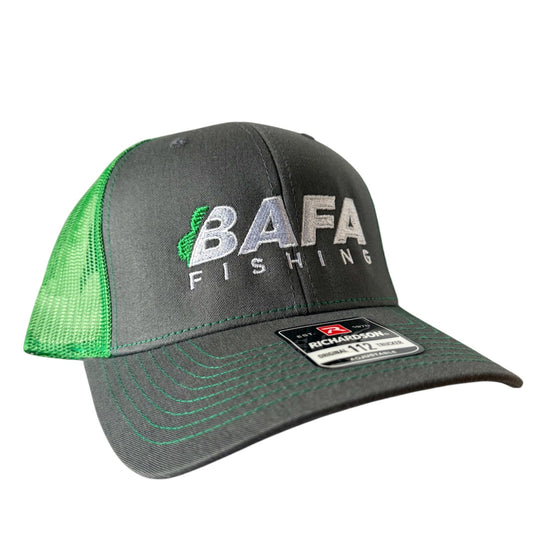 BAFA Fishing Richardson 112 Cap - Green/Gray